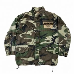 WTAPS camo jacket military-inspired Japanese streetwear outerwear