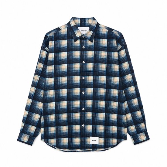 WTAPS Flannel Shirt WTAPS flannel shirt in premium streetwear style with relaxed fit